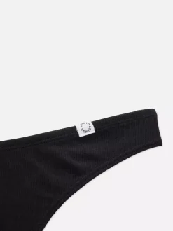 Damskie Primark Majtki Damskie<Prążkowane stringi Miami, 3 pary