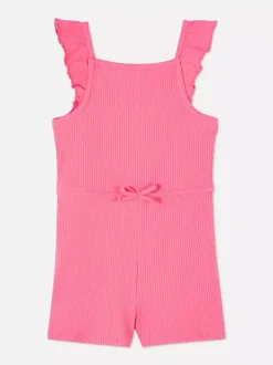 Primark Kombinezony<Prążkowany kombinezon z falbanką