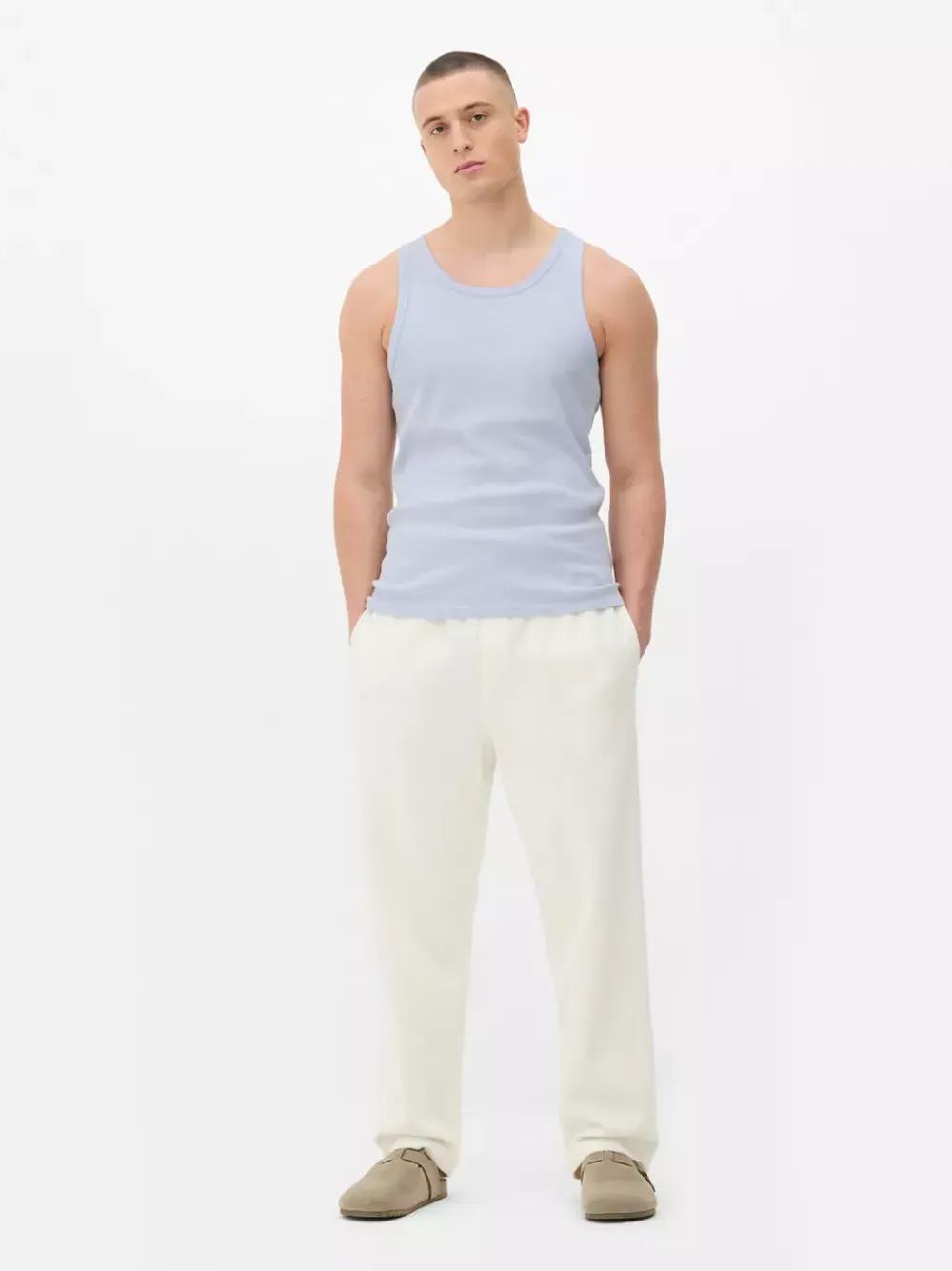 Primark Topy I T-Shirty<Prążkowany top bez rękawów na co dzień