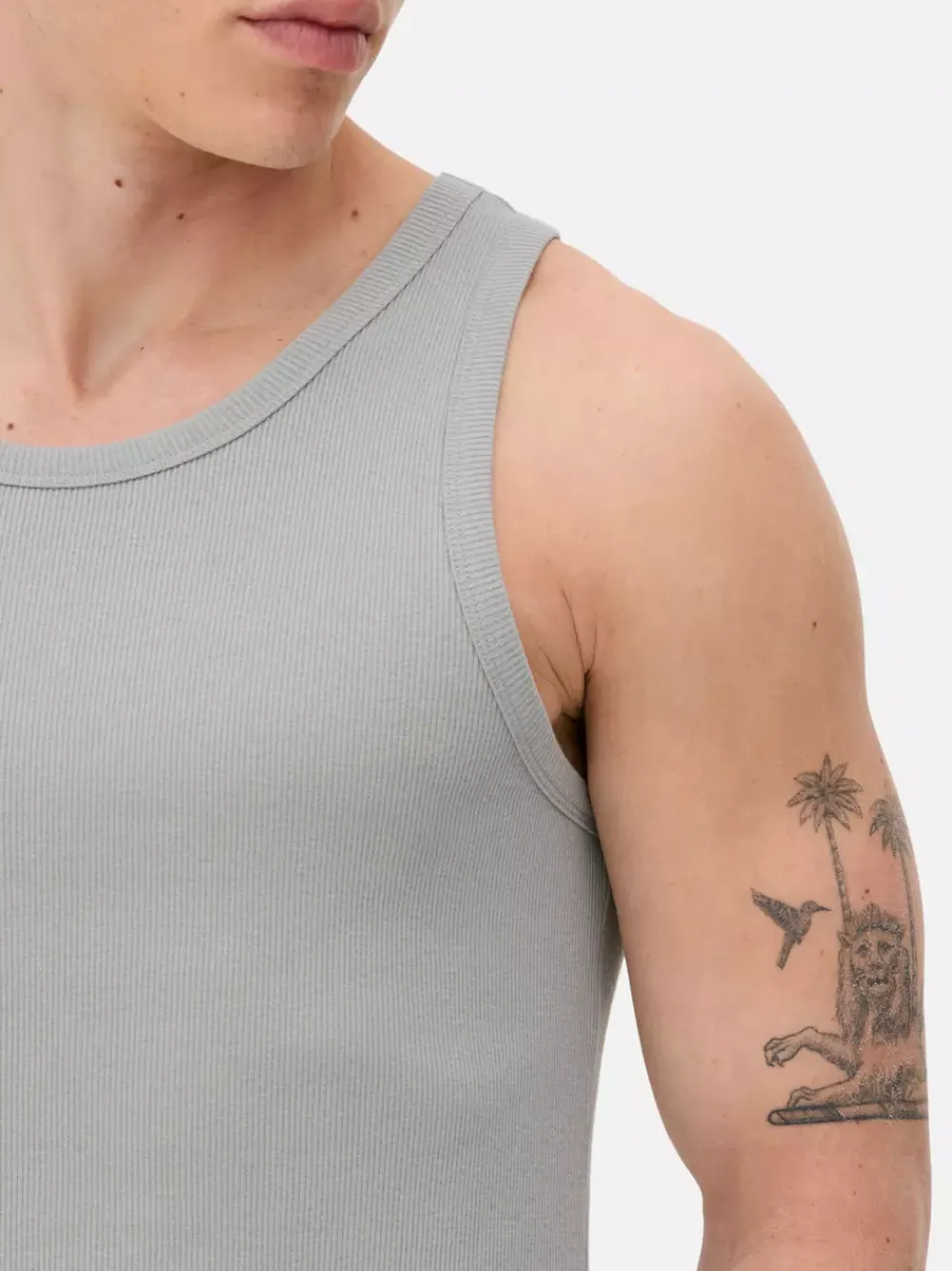 Primark Topy I T-Shirty<Prążkowany top bez rękawów na co dzień