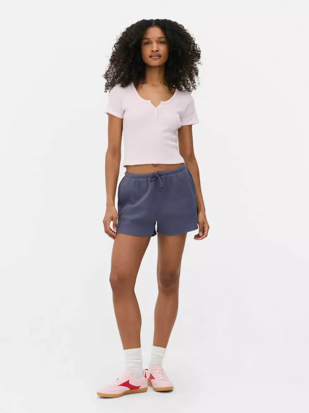 Primark Topy I T-Shirty<Prążkowany T-shirt typu henley