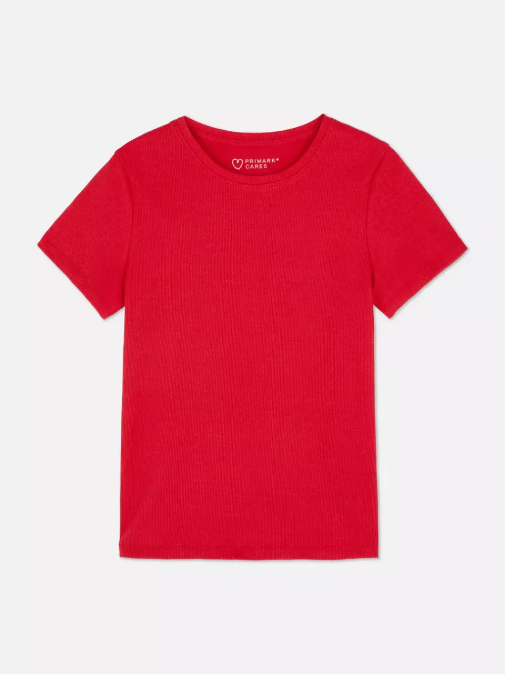 Dzieci Primark Topy I T-Shirty<Prążkowany T-shirt z krótkim rękawem