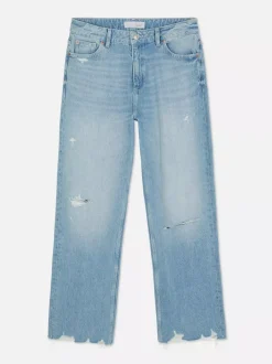 Primark Jeansy<Proste jeansy z efektem znoszenia Paula Echevarría