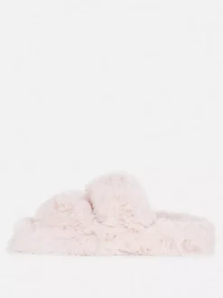Primark Kapcie<Puszyste kapcie z dwoma paskami