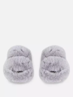 Primark Kapcie<Puszyste kapcie z dwoma paskami