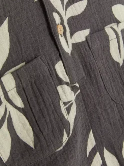 Primark Komplety I Gotowe Stroje<Rampers ze wzorem w liście i marszczeniami