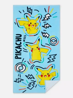 Primark Ręczniki<Ręcznik kąpielowy z Pikachu z Pokémonów