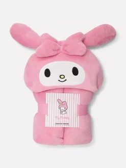 Primark Koce I Narzuty<Ręcznik z kapturem i motywem My Melody z Hello Kitty