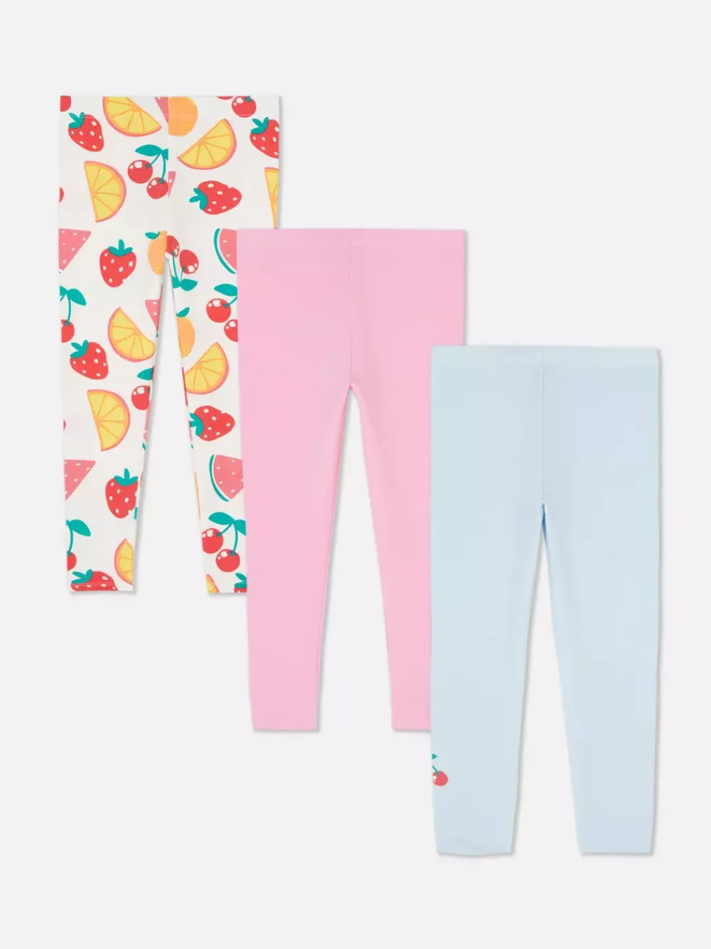 Dzieci Primark Spodnie I Legginsy<Rozciągliwe legginsy z różnymi wzorami, 3 pary