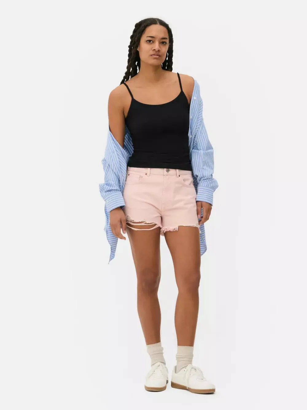 Primark Topy I T-Shirty<Rozciągliwy top na ramiączkach z dżerseju Essential