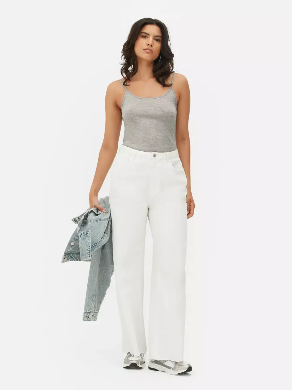 Primark Topy I T-Shirty<Rozciągliwy top na ramiączkach z głębokim dekoltem