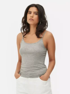Primark Topy I T-Shirty<Rozciągliwy top na ramiączkach z głębokim dekoltem