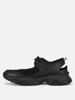 Primark Buty Sportowe|Odzież Domowa I Na Siłownię<Sandały typu Mary Jane na płaskiej platformie