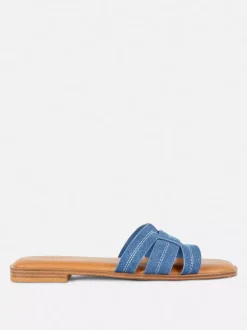 Primark Sandały<Sandały typu mule z jeansu