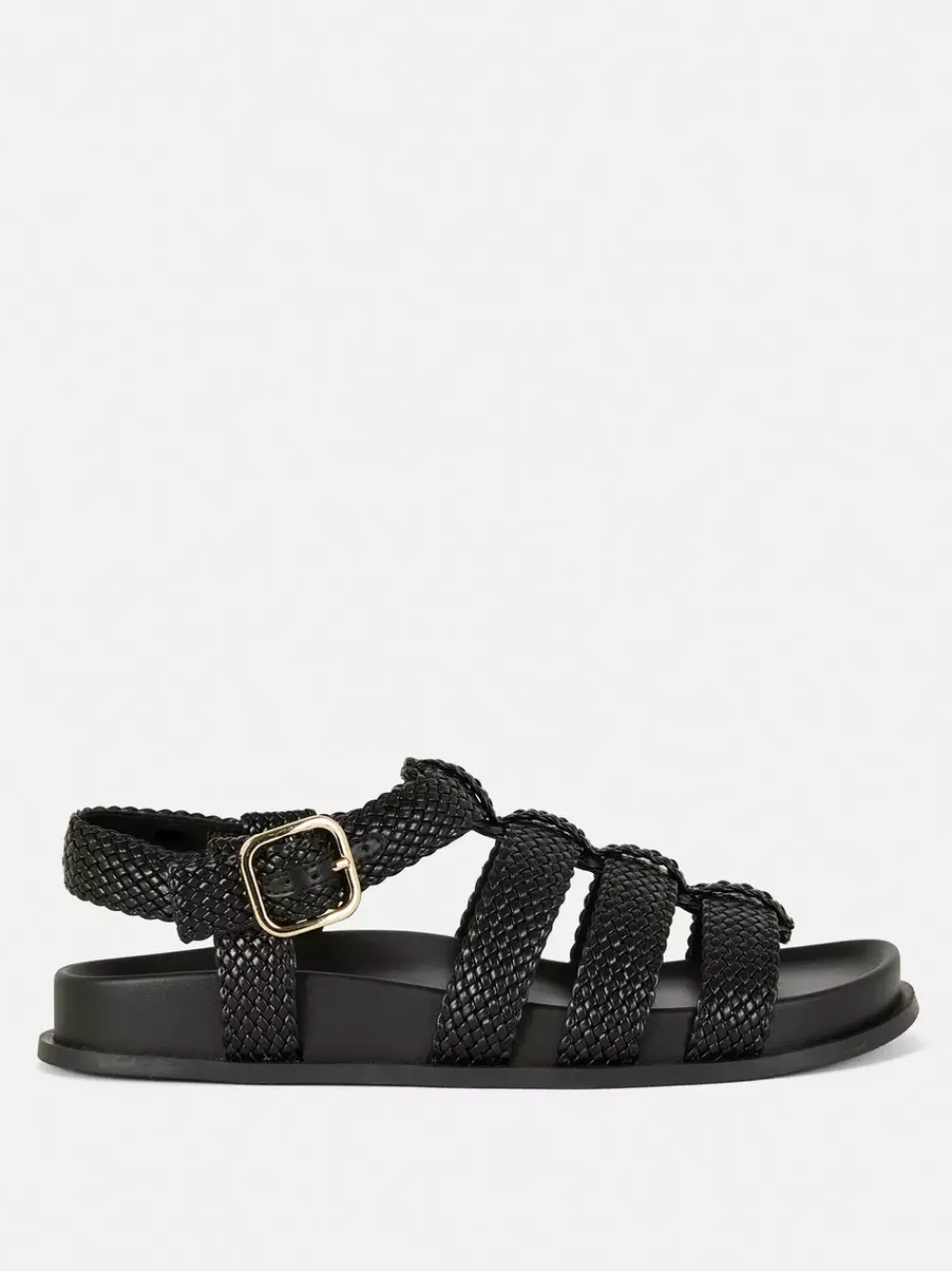 Primark Sandały<Sandały z ozdobnymi paskami z plecioną fakturą