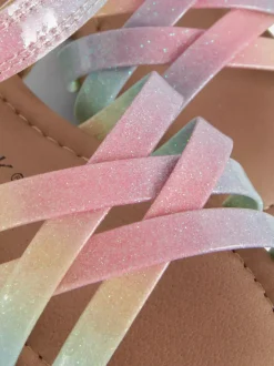 Dzieci Primark Sandały I Klapki<Sandały z paskami na krzyż i efektem ombré