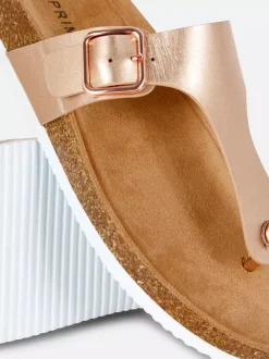 Primark Sandały<Sandały z wkładką i paskiem w kształcie litery T