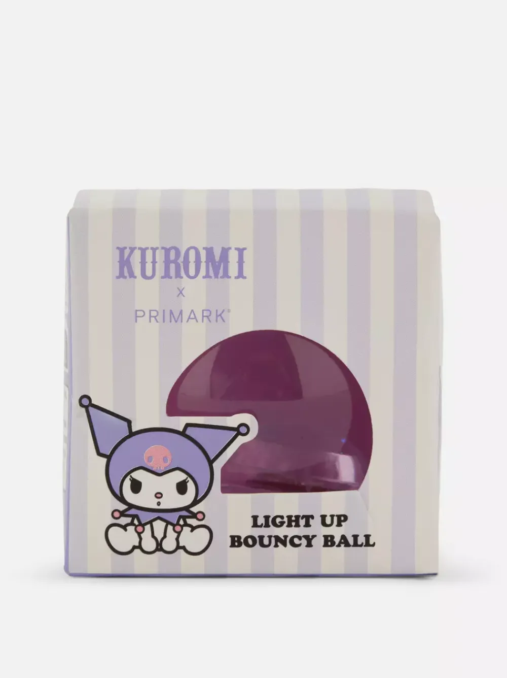 Dzieci Primark Gry<Skacząca piłeczka LED z Kuromi z Hello Kitty