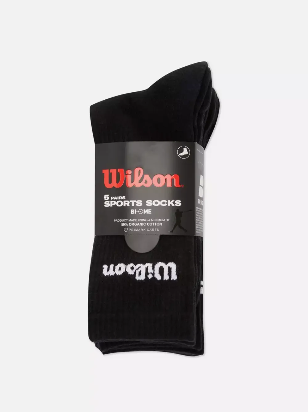 Primark Skarpety|Odzież Sportowa I Domowa<Skarpety sportowe Wilson, 5 par