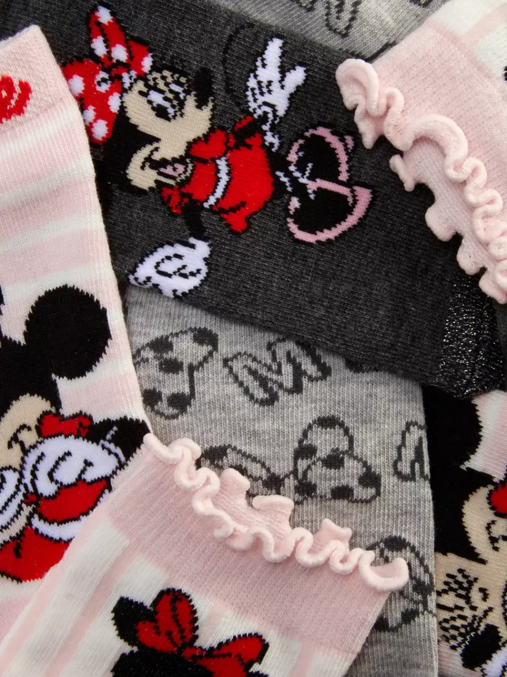 Dzieci Primark Skarpety I Rajstopy<Skarpety sportowe z motywem Disneya, 4 pary