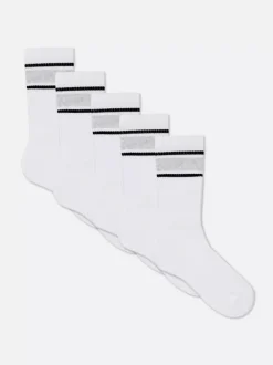 Primark Skarpety<Skarpety sportowe z paskami, 5 par