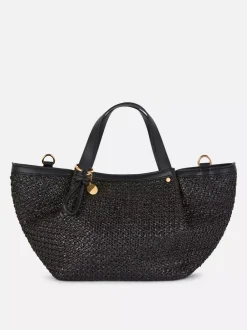 Primark Torby I Portmonetki<Słomkowa torba tote midi