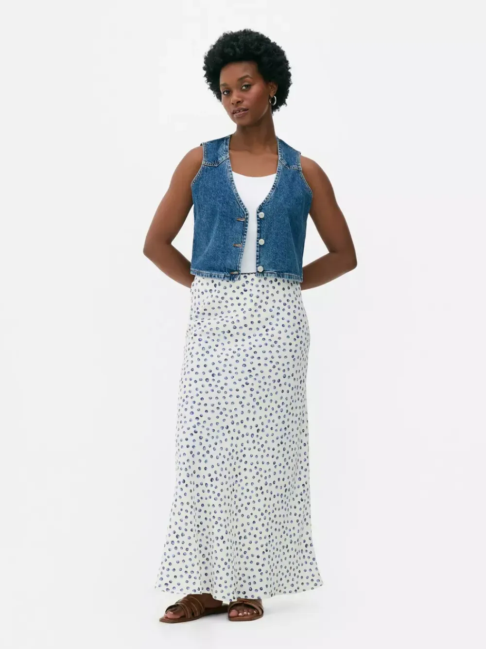 Primark Spódnice<Spódnica maxi z nadrukiem w kwiaty