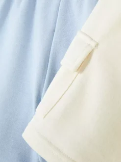 Dzieci Primark Szorty<Spodenki bojówki ściągane sznurkiem, 2 pary
