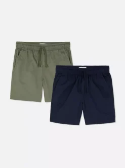 Dzieci Primark Szorty<Spodenki chinosy, 2 pary