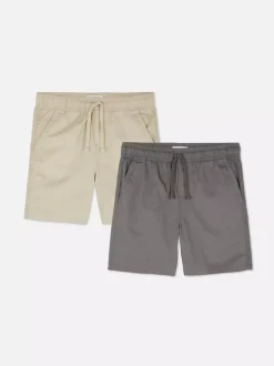 Dzieci Primark Szorty<Spodenki chinosy, 2 pary