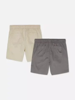 Dzieci Primark Szorty<Spodenki chinosy, 2 pary