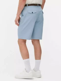 Primark Szorty<Spodenki chinosy z paskiem