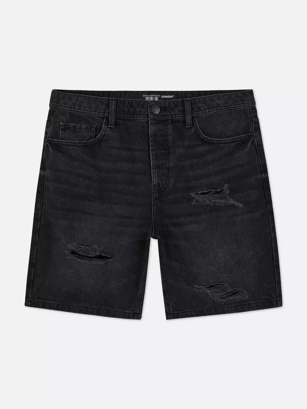 Primark Szorty<Spodenki jeansowe z przetarciami