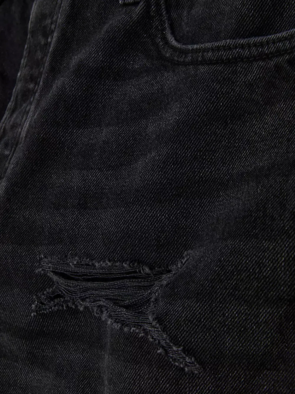 Primark Szorty<Spodenki jeansowe z przetarciami