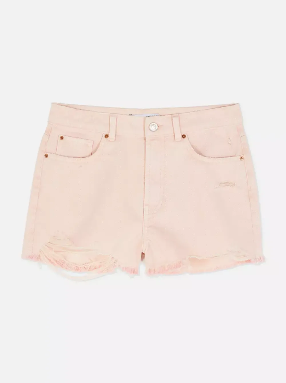Primark Szorty<Spodenki jeansowe z przetarciami