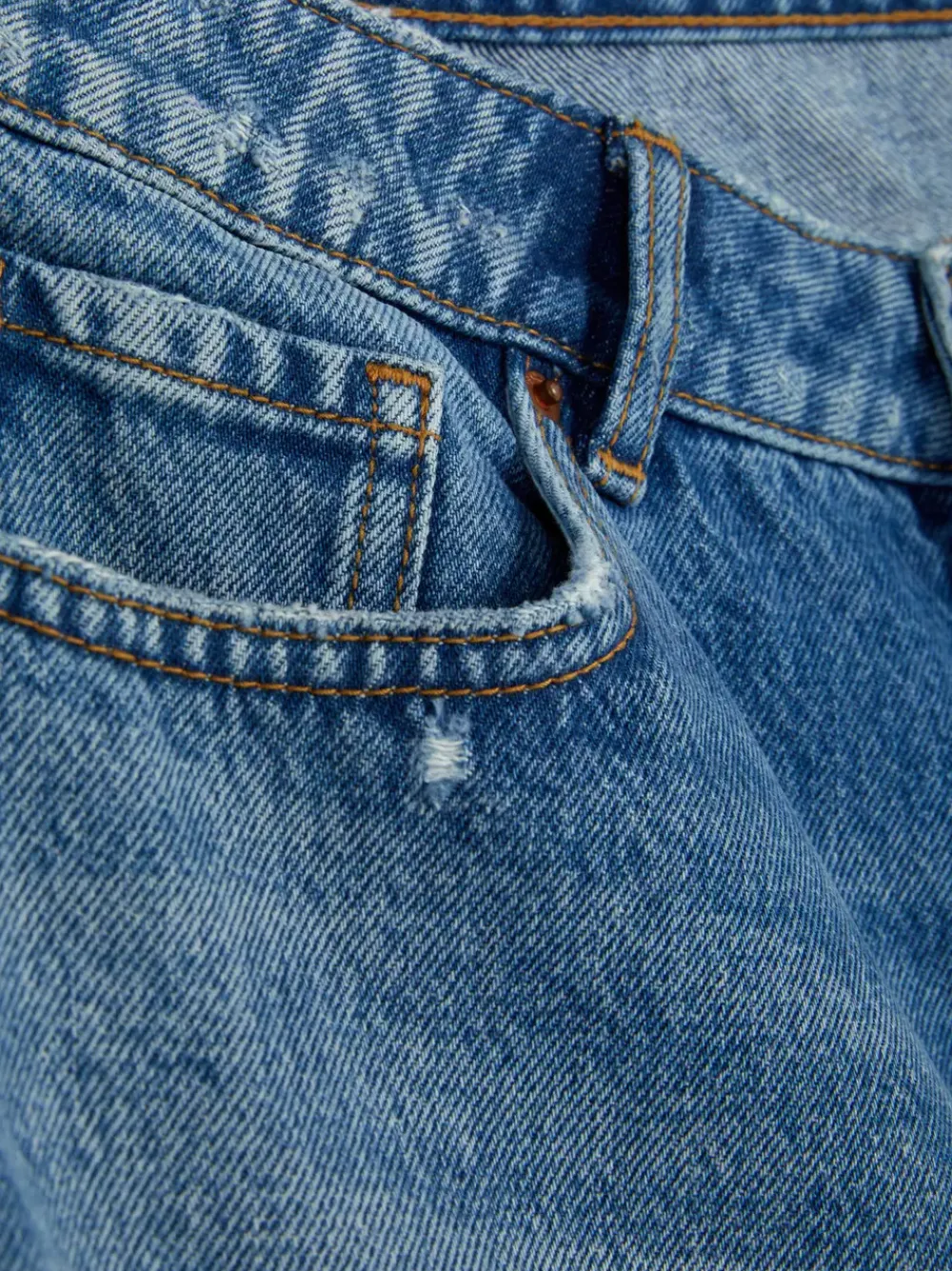 Primark Szorty<Spodenki jeansowe z przetarciami