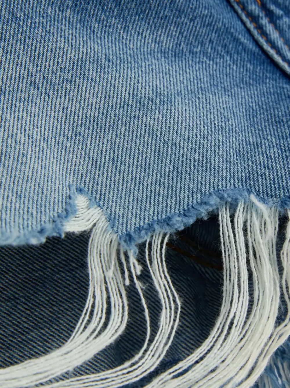 Primark Szorty<Spodenki jeansowe z przetarciami
