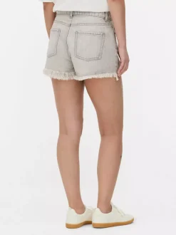 Primark Szorty<Spodenki jeansowe z przetarciami