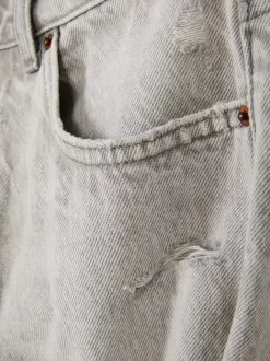 Primark Szorty<Spodenki jeansowe z przetarciami
