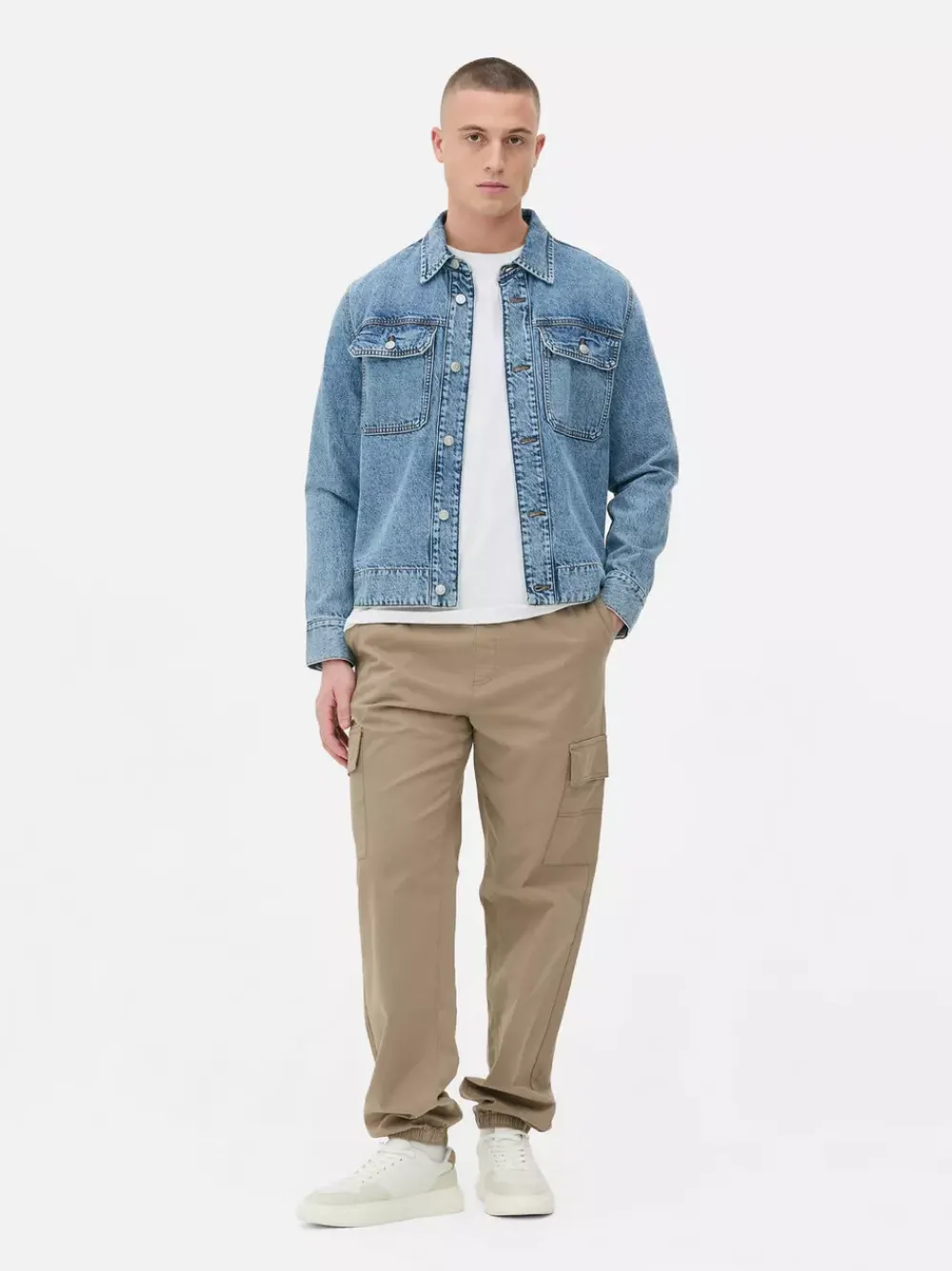 Primark Spodnie<Spodnie bojówki z mankietami
