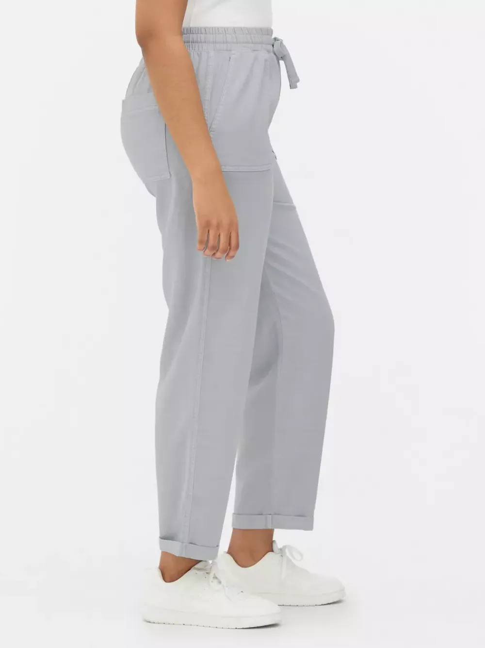 Primark Odzież Domowa I Na Siłownię|Spodnie Dresowe<Spodnie dresowe ze sznurkiem w pasie