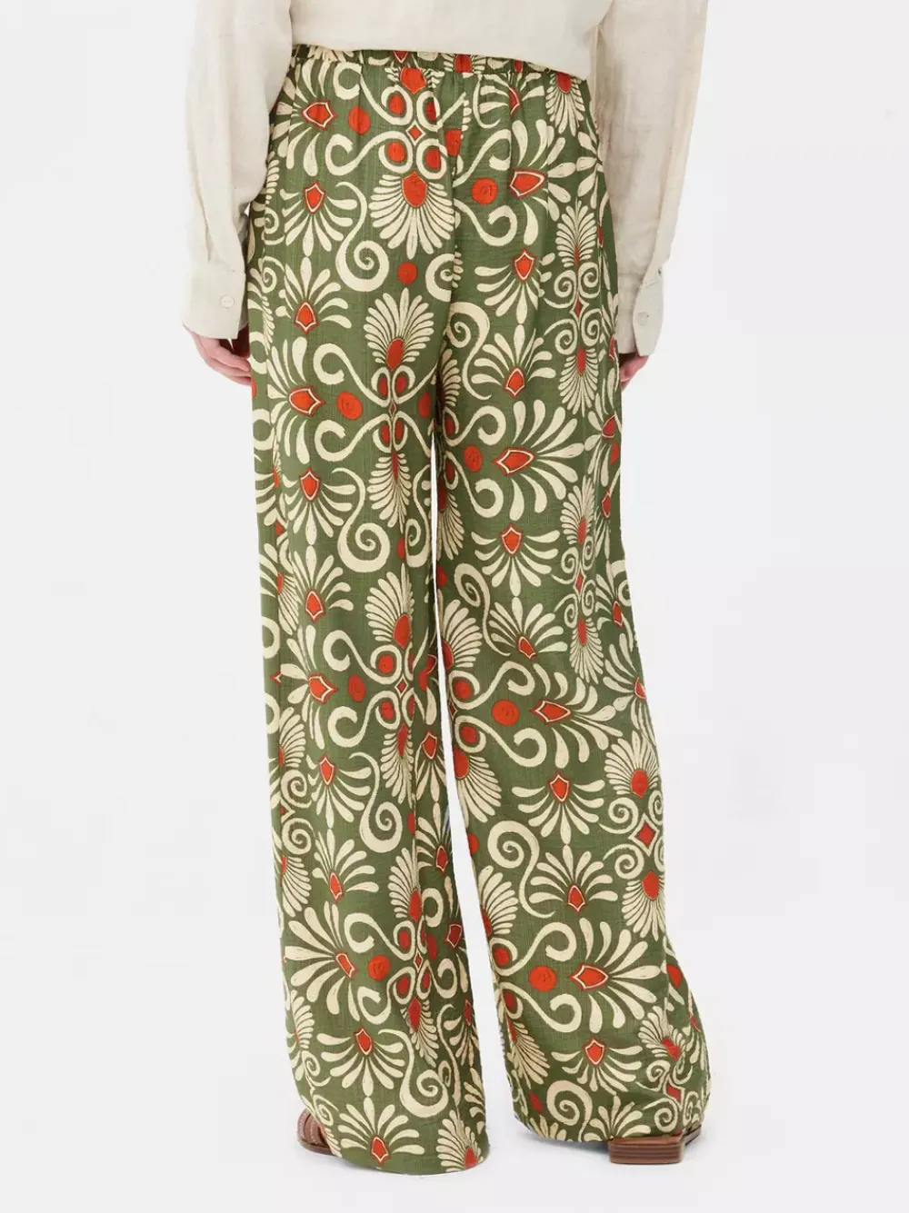 Primark Spodnie I Legginsy<Spodnie palazzo z szerokimi nogawkami i nadrukiem