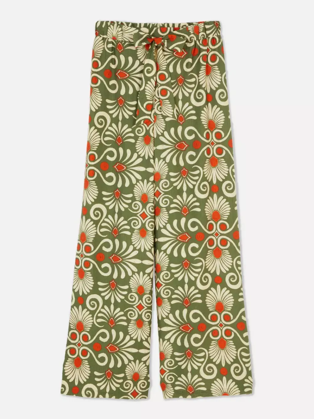 Primark Spodnie I Legginsy<Spodnie palazzo z szerokimi nogawkami i nadrukiem