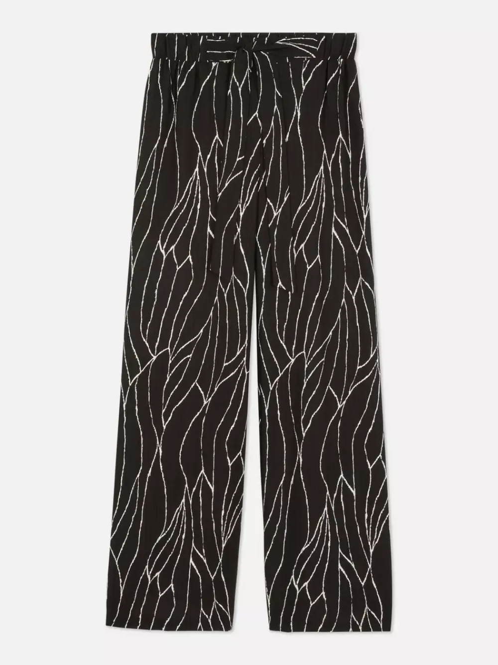 Primark Spodnie I Legginsy<Spodnie palazzo z szerokimi nogawkami i nadrukiem