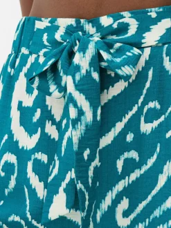 Primark Spodnie I Legginsy<Spodnie palazzo z szerokimi nogawkami i nadrukiem