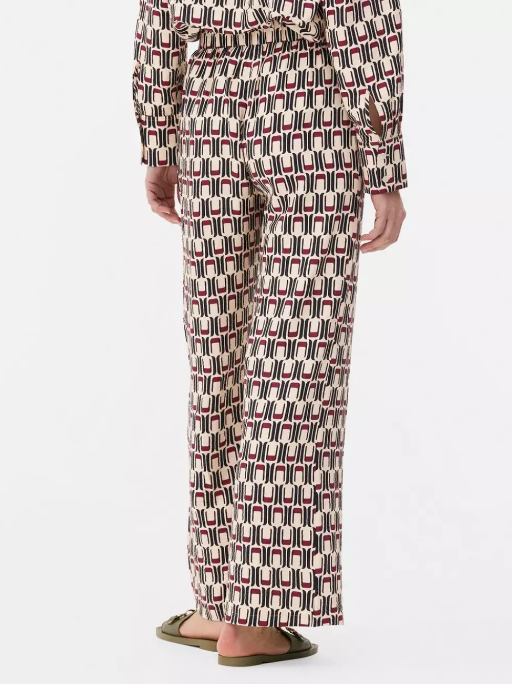 Primark Spodnie I Legginsy<Spodnie palazzo z szerokimi nogawkami i nadrukiem