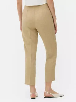 Primark Spodnie I Legginsy<Spodnie w prążki z wysokim stanem i motywem Sticha