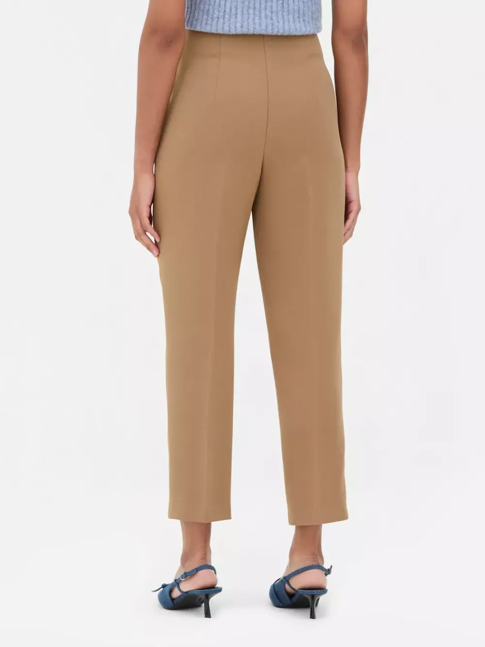 Primark Spodnie I Legginsy<Spodnie w prążki z wysokim stanem i motywem Sticha