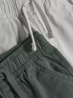 Dzieci Primark Spodnie<Spodnie z nogawkami z tkaniny diagonalnej, 2 pary