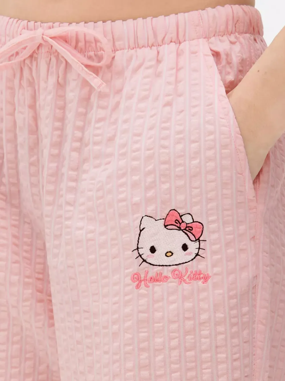 Primark Spodnie I Legginsy<Spodnie z tkaniny seersucker z motywem Hello Kitty